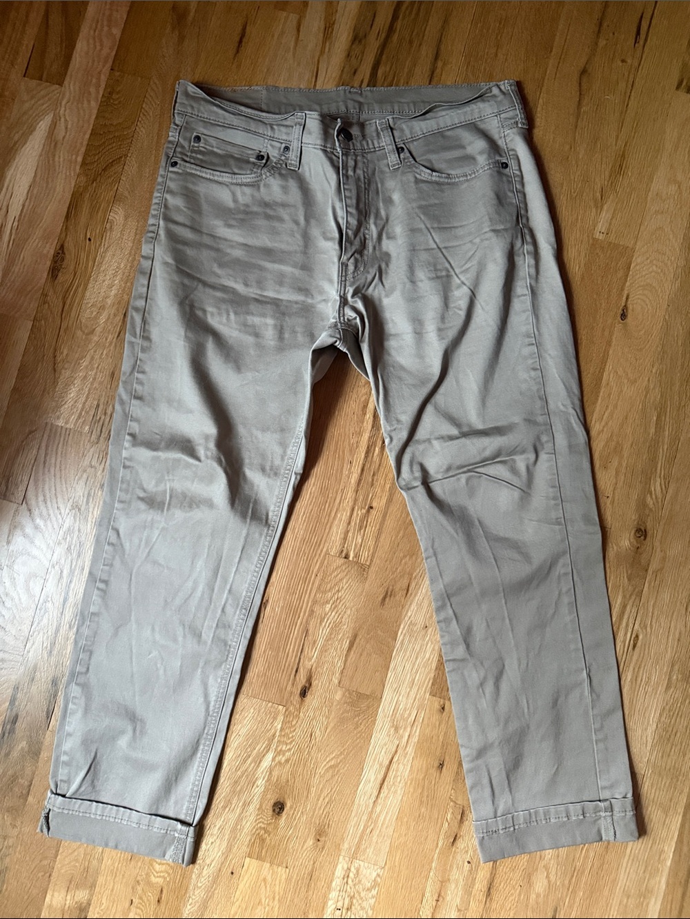 Levi’s Men's Slim Chino Jeans in Light Khaki